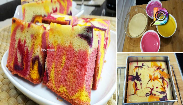 Resepi Kek Marbel Gebu Dan Lembut. Aroma Kek Yang Dapat Memukau Selera Anda!