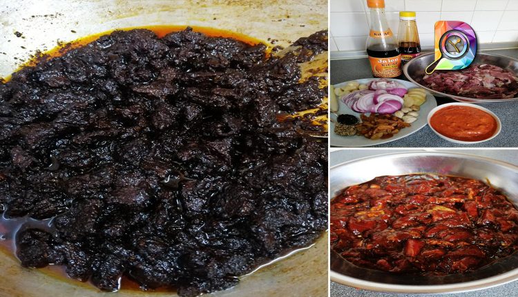 Resepi Daging Masak Hitam Ala Lauk Kenduri. Sangat Simple Dan Serius Sedap!