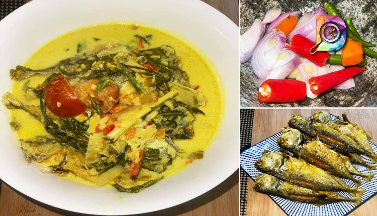 Ikan Kembung Masak Gulai Lemak Daun Kesom Yang Super Enak. Anda Wajib Mencubanya!