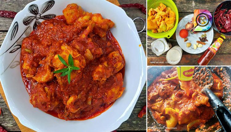 Resepi Ayam Masak Merah Yang Sedap Dan Simple. Walaupun Simple Bersahaja, Rasanya Sangat Marvelous!