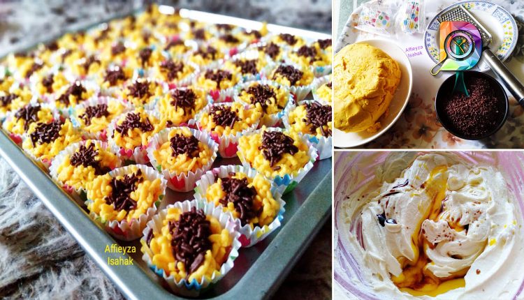 Resepi Biskut Sarang Semut Yang Sedap Dan Cair Dimulut. Hanya Mengunakan 3 Jenis Tepung Sahaja Dan Hasilnya Pasti Anda Teruja!