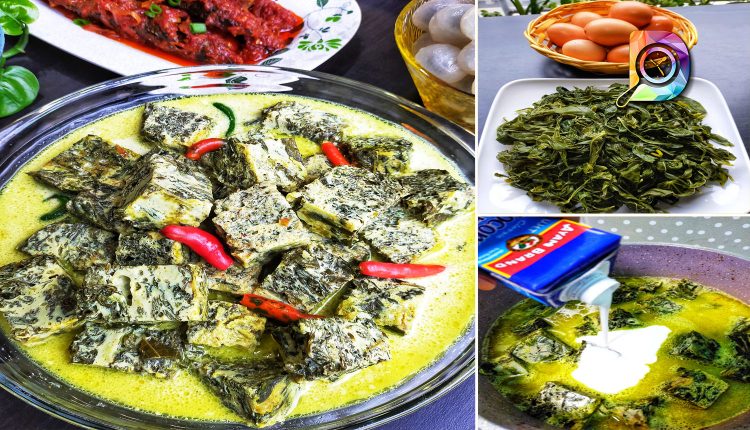 Resepi Pucuk Ubi Kukus Masak Lemak Yang Mudah Dan Sedap. Rasanya Pasti Tidak Mengecewakan Anda!