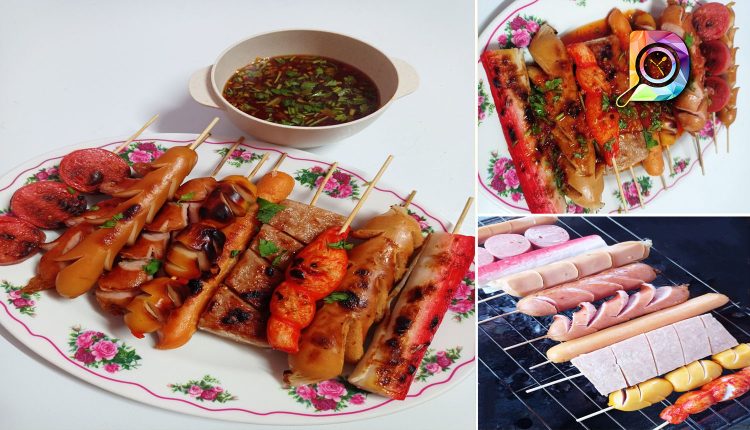 Jom Buat Bakar-Bakar Dengan Crab Stick, Sosej Dan Macam-Masam Lagi. Cicah Dengan Sos Cili Pada Thai Memang Padu!