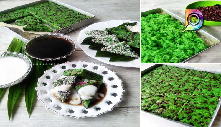 Resepi Kuih Lopes Batik Yang Mudah, Lembut Dan Sedap. Kuih Tradisional Yang Paling Istimewa, Anda Wajib Try!